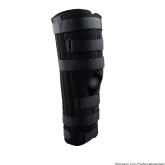 Knielagerungsschiene Flow gerade grau/schwarz 40 cm