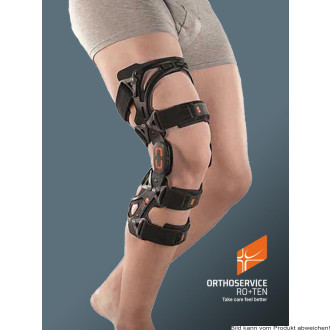Knieorthese Pluspoint 4 schwarz Gr. L links