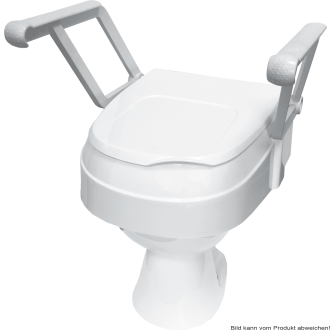 Toilettensitzerhöhung TSE 120, mit Armlehnen