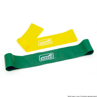 Exercise Loop 2er Set Sissel 5 x 33 cm,gelb/grün