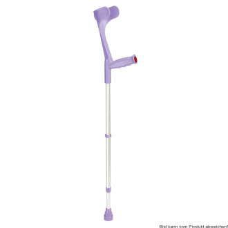 Unterarmgehstütze KLASSIKER 220 mit Ergo-Hartgriff Clipverstellung, (Paar) Farbe: aubergine