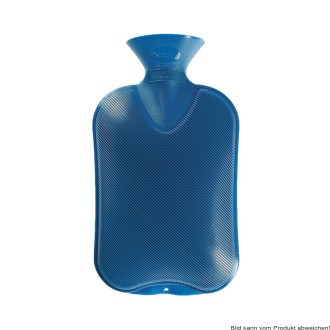 Wärmflasche Doppellamelle Farbe: anthrazit