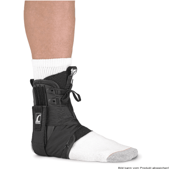 Formfit Ankle Brace Sprunggelenkorthese mit Zusatzgurt schwarz Gr. L