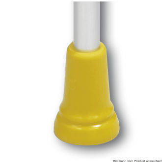 Krückenkapsel chromgelb 17mm
