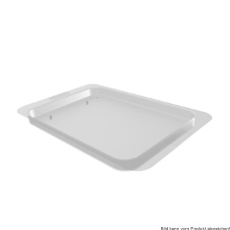 Tablett für Rollator transparent