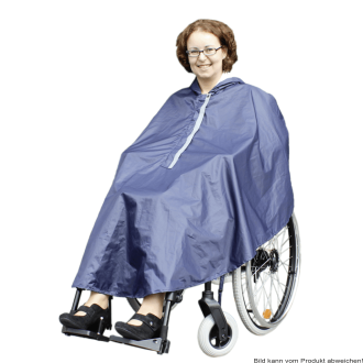 Rollstuhl-Regenponcho ROLKO-rainPRO blau