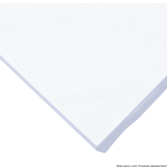 Probeschaftmaterial Orthotherm Clear a.400x400mm, transparent 12 mm