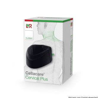 Cervicalstütze Cellacare Cervical Plus Classic schwarz-grün Ausf.: Kinnhöhe 11,0 cm Gr. 2