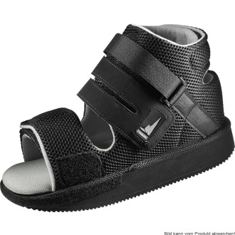 Verbandschuh FREIBURG, schwarz Gr. L