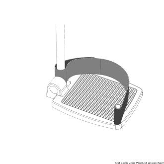 Fersengurt 1-tlg. 450mm schwarz