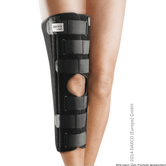 Universal-Knieschiene Mecron schwarz 60 cm