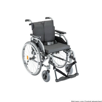 Rollstuhl Start M1 (Variante 5FP), Trommelbremse, Steckachse, Sitzkissen, Beckengurt SB 38 cm