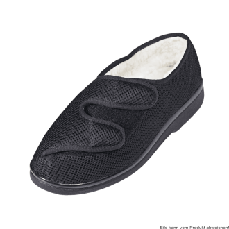 Reha Schuh GentleWalk Lo, Fell-Futter,schwarz Gr. 37