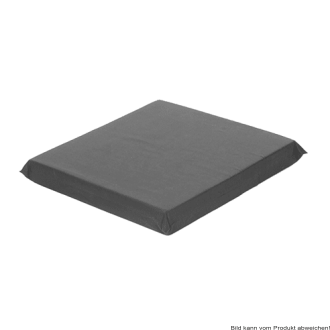 Rollstuhlkissen mit Hotelverschluss Triest, 5cm schwarz 38 x 38 cm