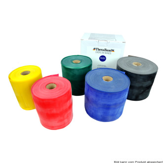 Therapieband Thera-Band 45,5 m Ausf.: blau / extra stark