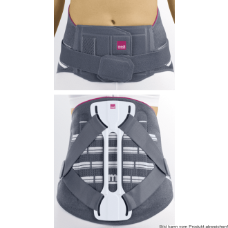 Lumbalorthese Lumbamed Disc, silber Ausf.: Damen Gr. 3