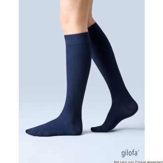 Gilofa AD, mit Aloe Vera, Wadenumfang 34 bis 44 cm, Gr. M (Paar) Farbe: beige Gr. 36-38