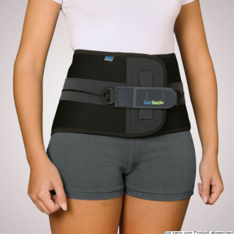 Lumbalstützorthese EMO Lumback Infinity schwarz-grau Gr. L