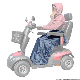 Scooter-Regenschürze ROLKO-rainPRO blau
