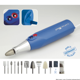 Maniküre- und Pediküregerät PROMED Ultra Pro S 42 Zubehörteile,Etui