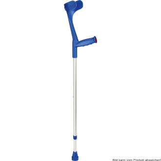 Unterarmgehstütze 230D BIG XXL 150kg, Ergo Hartgriff, (Paar) Farbe: blau