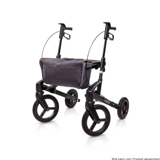 Rollator Olympos ATR Black Series M, OFF road wheels Farbe: bordeauxrot