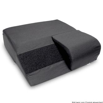 Arthrodesenkissen Vario PU-Schaum schwarz 43 x 40 cm