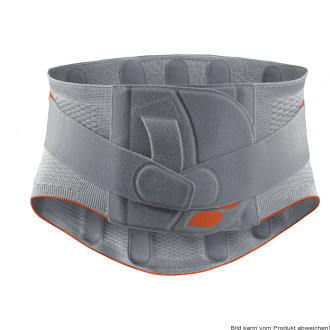 LWS-Orthese VERTEBRADYN AKTIV mit Propriozeptionspelotte, platinum Ausf.: Damen Gr. L