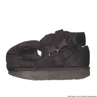 Verbandschuh Wewa Ped, schwarz Gr. L