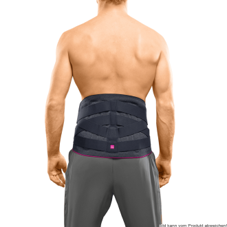 Lumbalstützorthese Lumbamed facet, dark grey Gr. 1