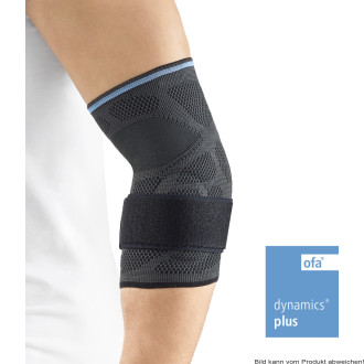 Ellenbogenbandage Dynamics Plus, carbon Gr. 1