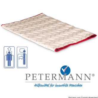 ALPHA Gleitmatte M, Cotton/Naturdrell 100x70 cm, creme