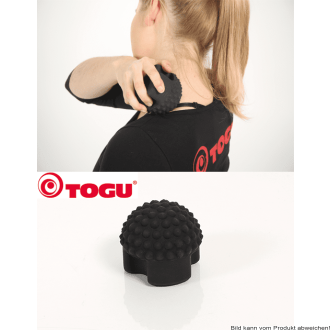 Massageball Actiball Grip 9 cm schwarz