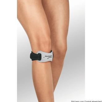 Patellabandage WewaMed Universal grau-schwarz