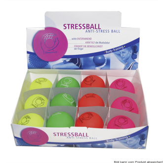 Anti-Stressball im Display (VPE: 12 Stück)