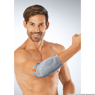 Ellenbogenbandage EPIDYN Farbe: platinum Gr. L