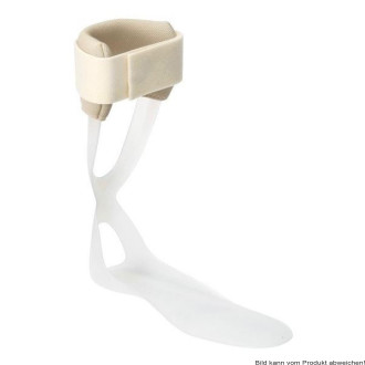 Unterschenkelorthese 28U90, beige, Fußheberorthese Gr. 35-37 links