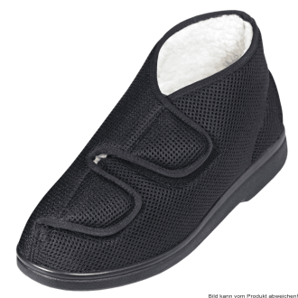 Reha Schuh GentleWalk Hi, Fell-Futter,schwarz Gr. 38