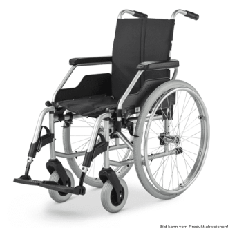 Rollstuhl FORMAT 3.940 silverline SB 38 cm