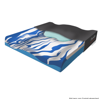 Anti-Dekubitus-Therapie-Sitzkissen GELSEAT, blau 38 x 40 cm