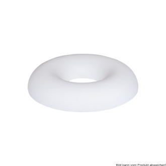Sitzring Schaumstoff, 45 cm, rund, mit Frotteebezug