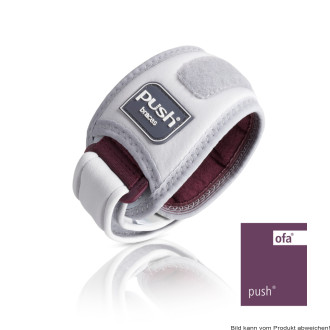 Ellenbogenbandage Push Med Epi grau-aubergine universal