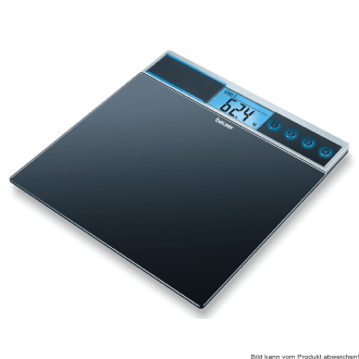 Glaswaage GS 39, mit Sprachfunktion anthrazit
