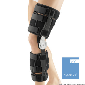 Knieschiene Dynamics ROM universal schwarz