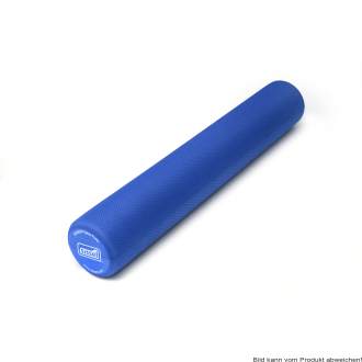 Pilates Roller Pro Sissel inklusive Übungsposter, blau 100 cm