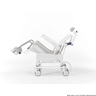 Dusch- und Toilettenrollstuhl AQUATEC OCEAN VIP ERGO mit Topf,Halter,Softsitz
