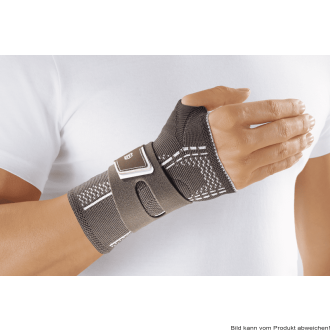 Handgelenkbandage Cellacare Manus Comfort taupe-weiß Gr. 1 links