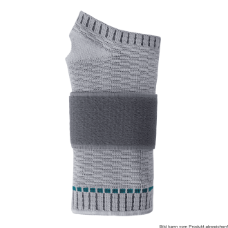 Handgelenkbandage b:joynz wrist support titan zur Kompression mit Pelotte, Stab und Gurt links Gr. 1