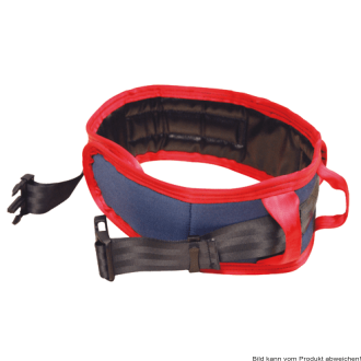 aks-Haltegurt, schwarz-rot Gr. L