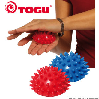 Semi Noppenball 8 x 4 cm Farbe: blau